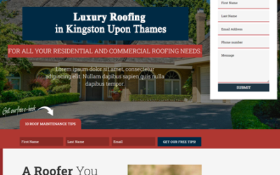 Roofing Web Site